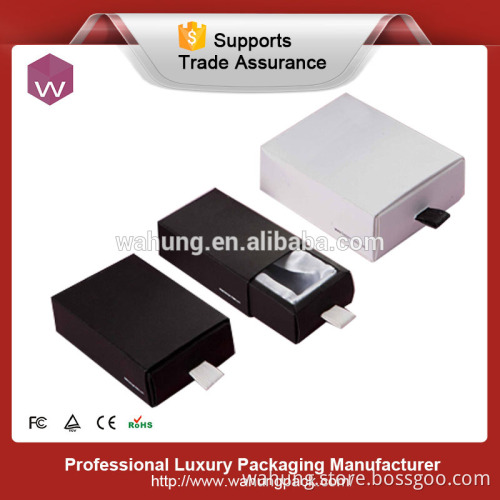 Fashion Custom Cardboard Jewelry Cardboard Gift Box Drawer Pull